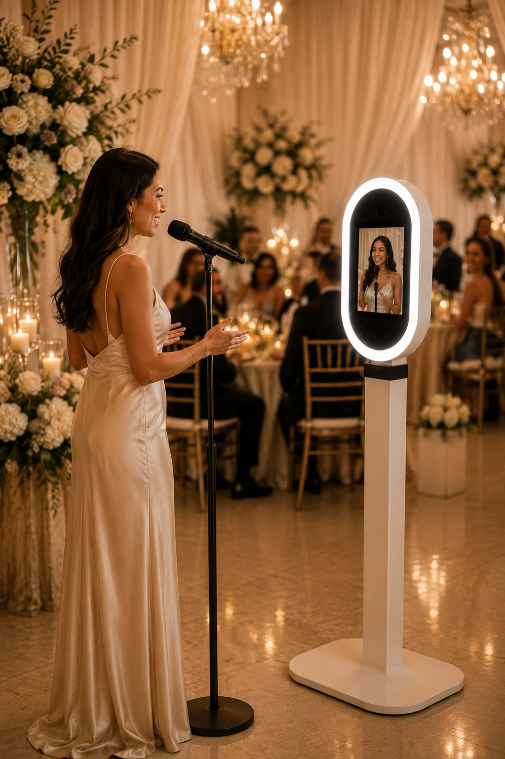 Testimonial Booth wedding experience