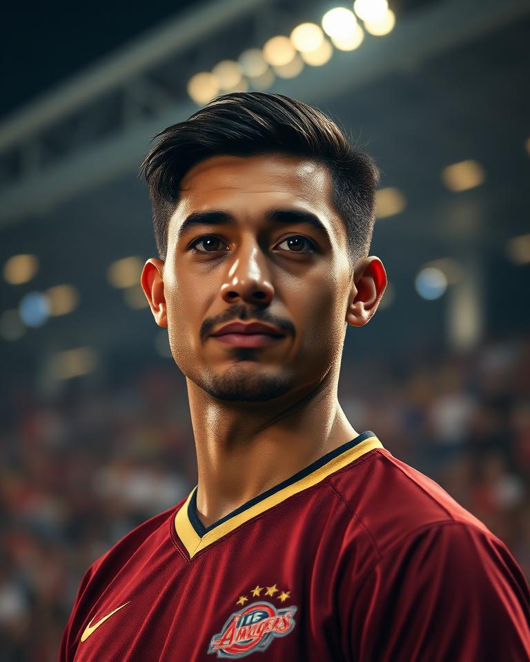 AI-generated sports legends example