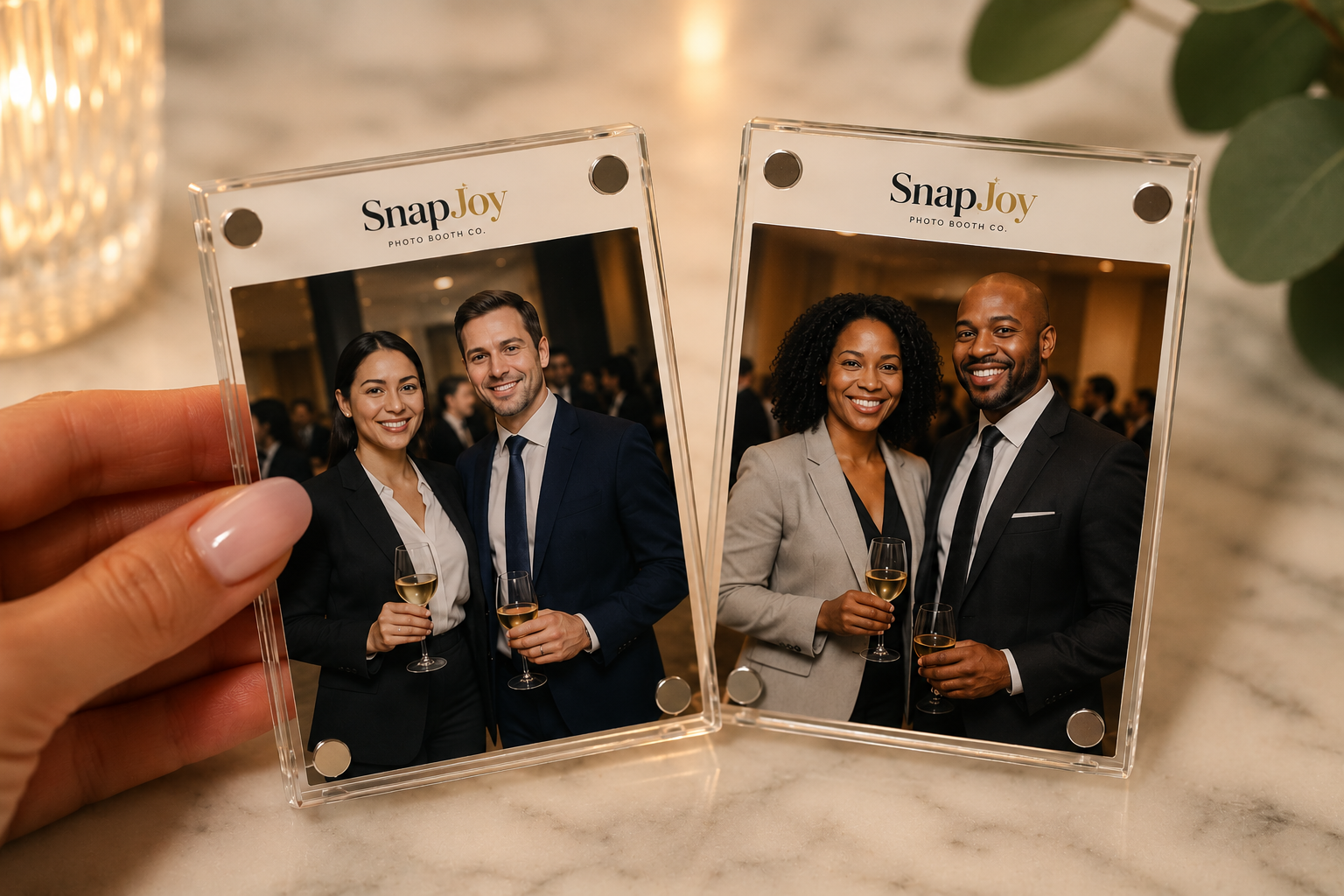 Photo Magnets branded keepsake