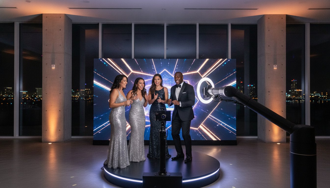 360 Video Booth Rental Boca Raton: The Premier Guide to Luxury Event Activations