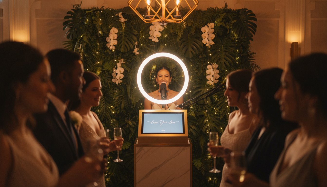 The Ultimate Guide to Wedding Video Message Booth Rental in Miami (2026)