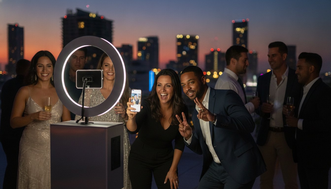 Elevate Your Event with Instant Digital Photo Booths