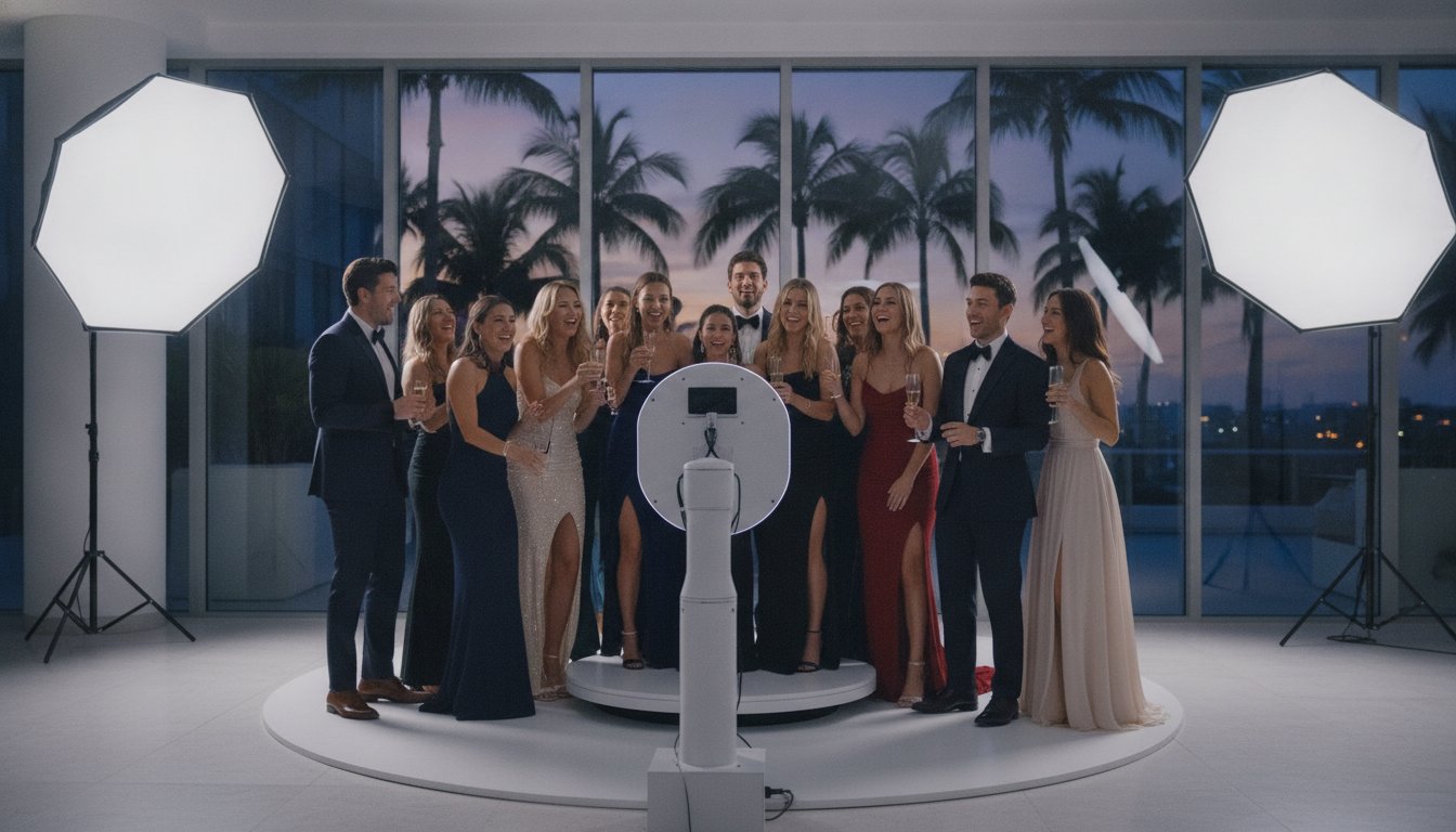 Luxury Photo Booth Rental in Palm Beach Gardens: The 2026 Event Guide