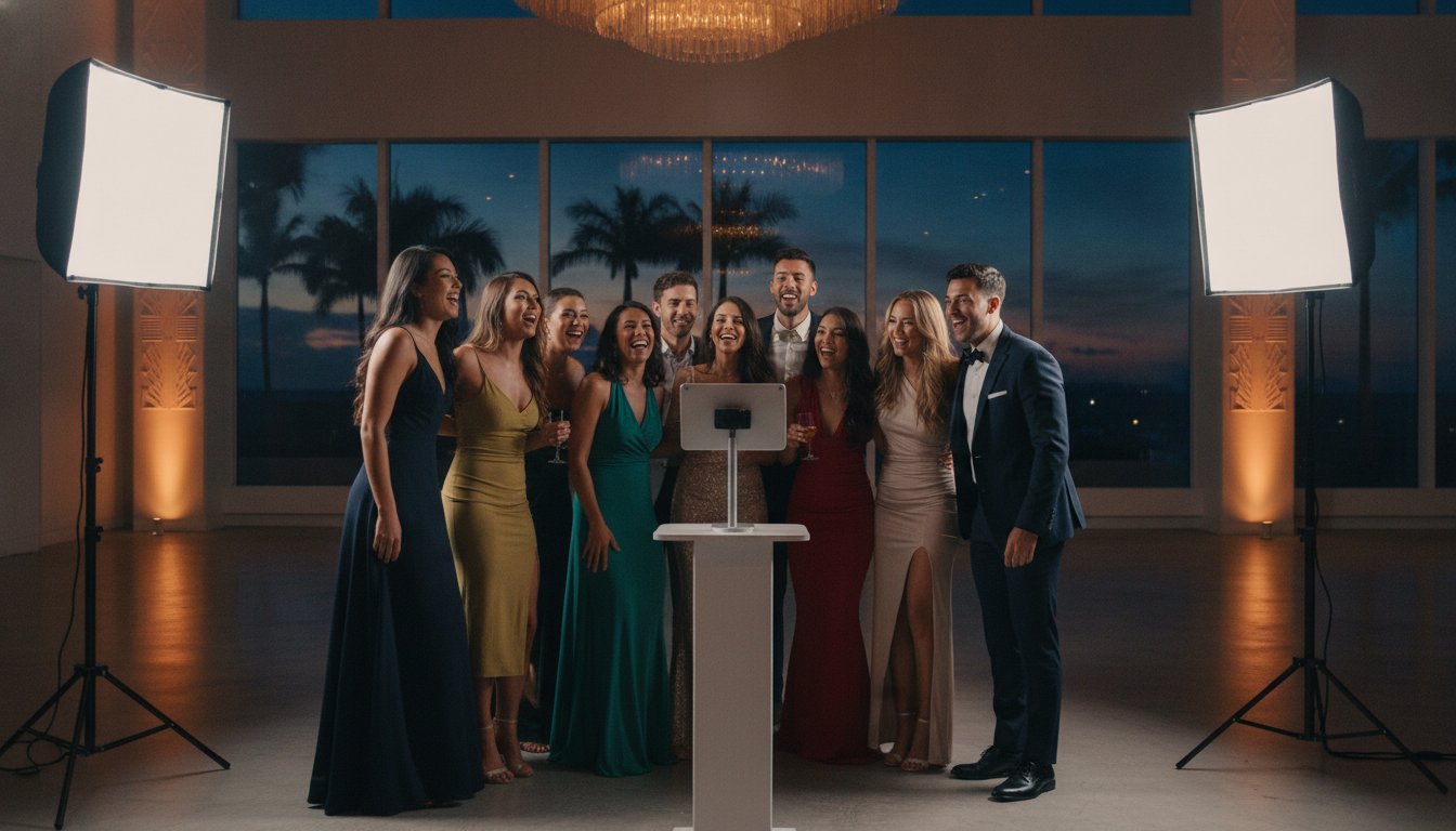 Luxury Photo Booth Rental Delray Beach: The 2026 Premier Event Guide
