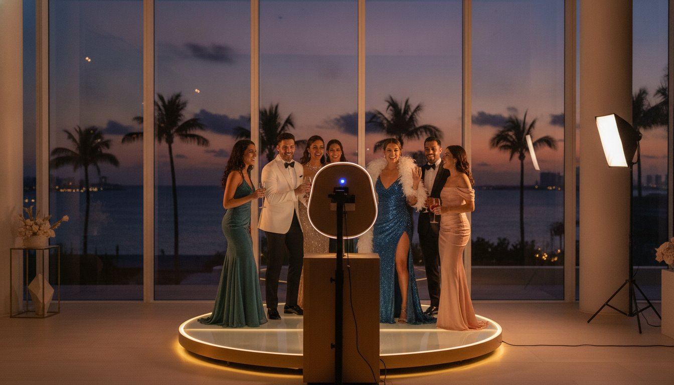 Wedding Photo Booth Rental in Miami: The 2026 Luxury Planning Guide