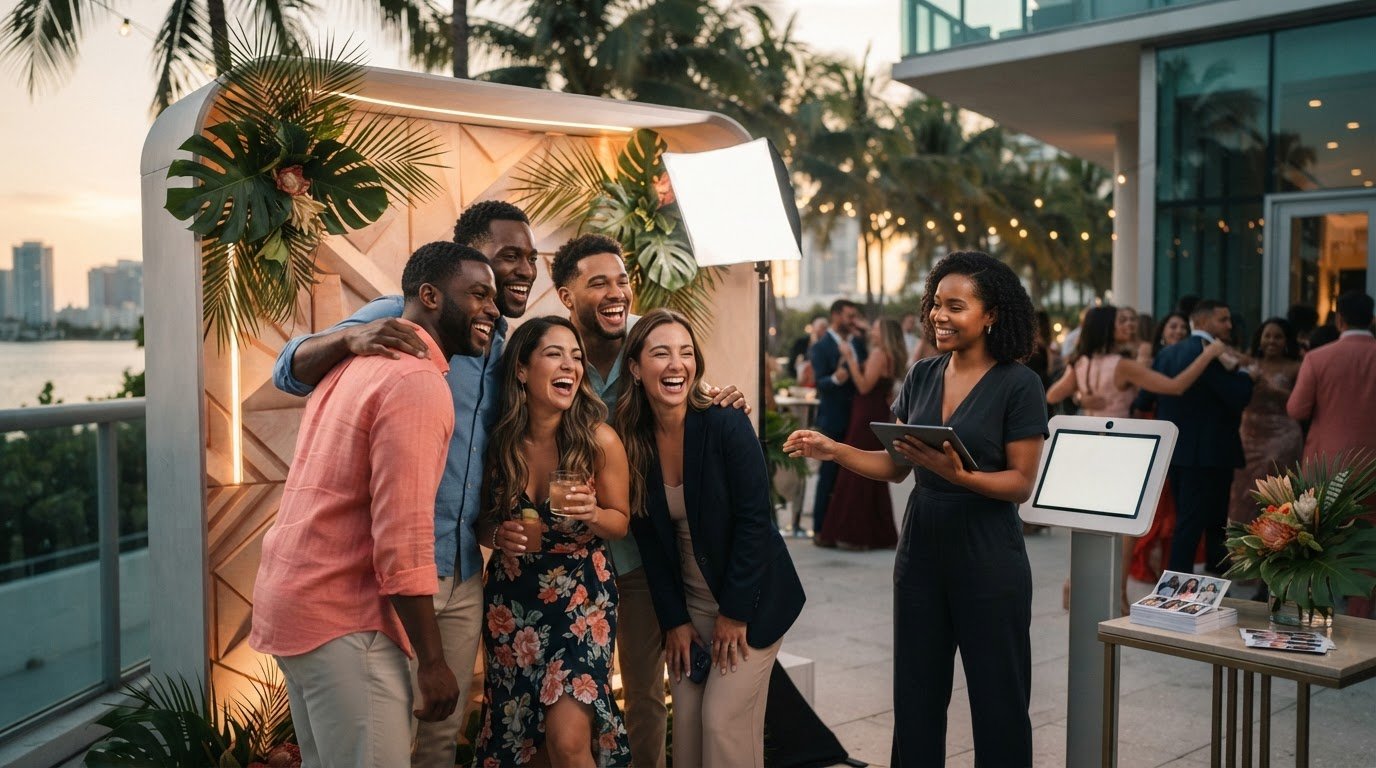 Brand Activation Photo Booths in South Florida: Create a More Memorable Guest Experience