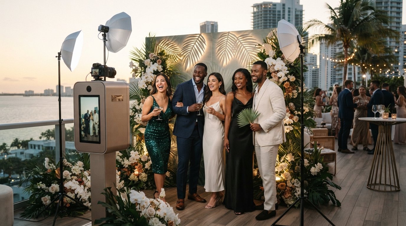 Luxury Open Air Photo Booth Rental Miami: The 2026 Planning Guide