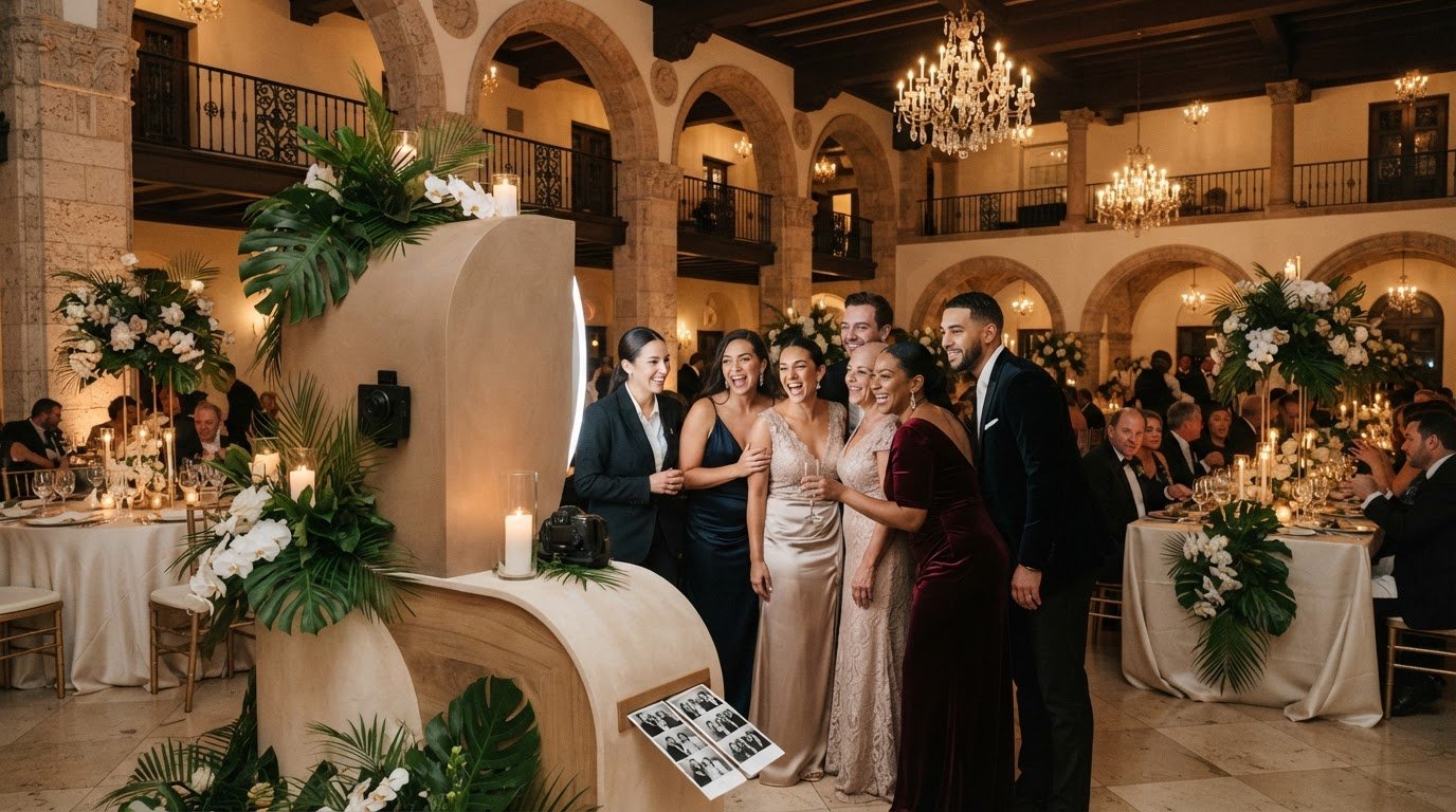 Wedding Photo Booth Rental Coral Gables: The 2026 Luxury Buying Guide