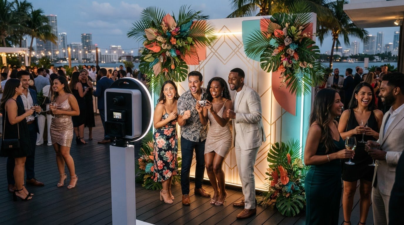 Instagrammable Photo Booth Rental in Miami: How to Create a Share-Worthy Event
