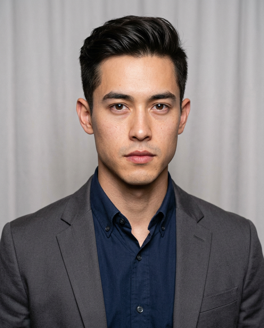 Original portrait before the Everyday Hero transformation