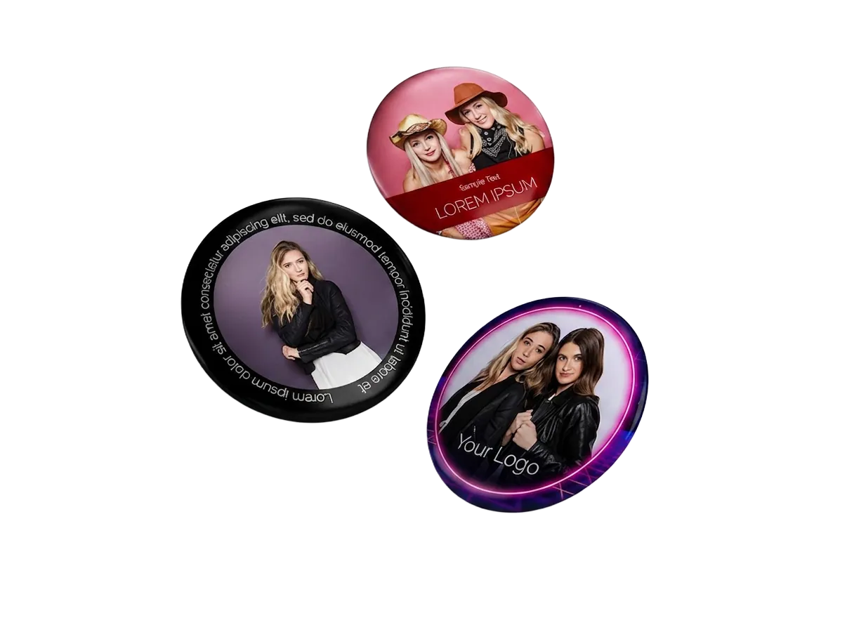 Buttons branded keepsake