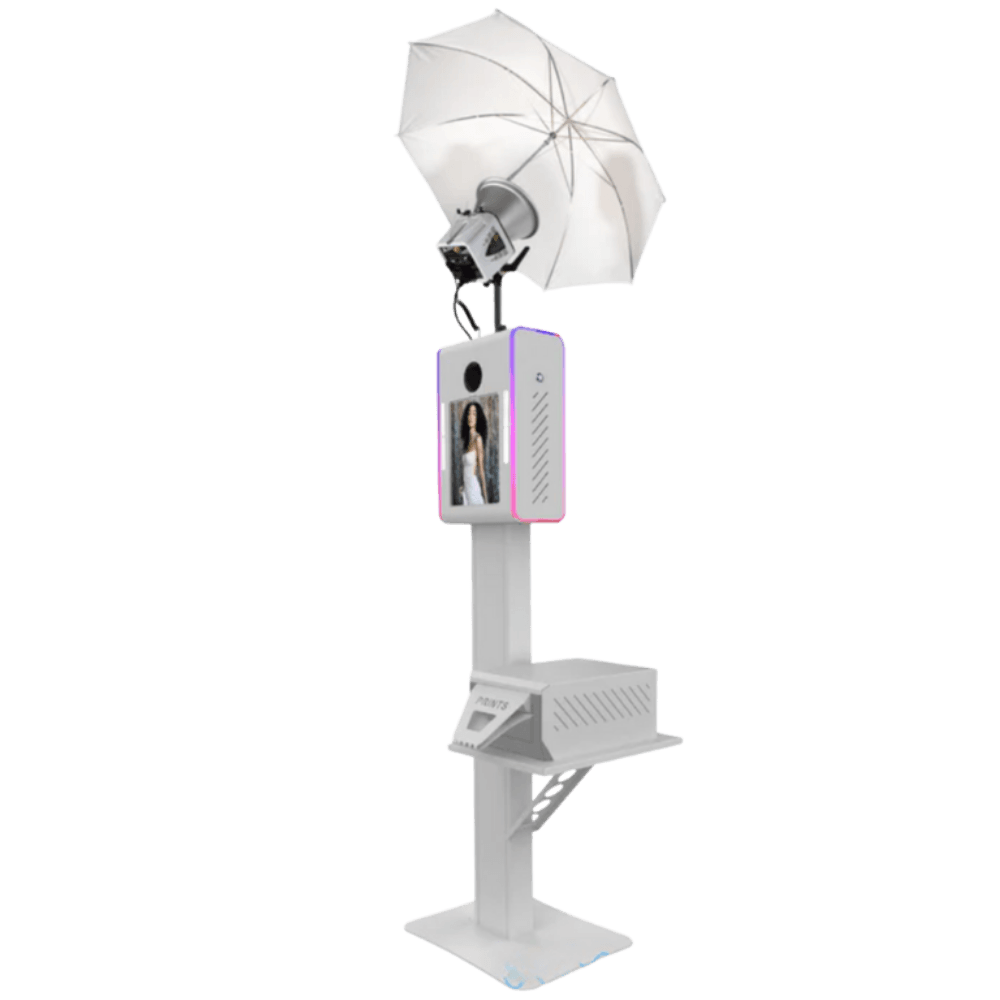 Professional photo booth setup
